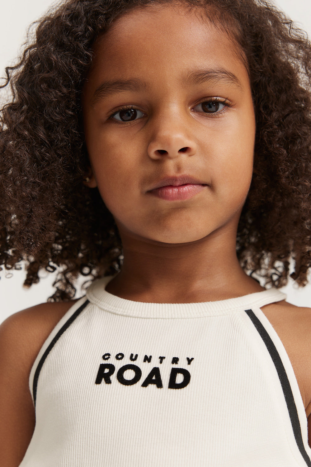 Cotton Logo Halter Tank