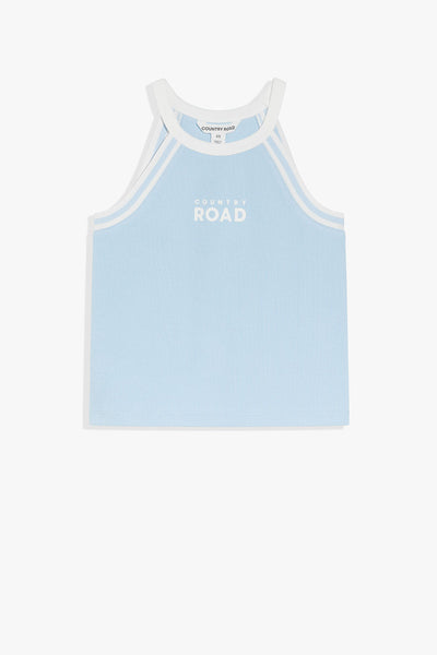 Cotton Logo Halter Tank