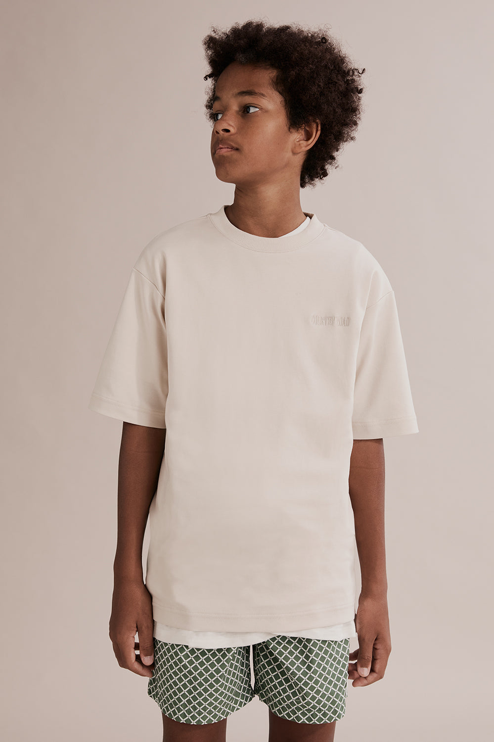 Teen Cotton Oversized Fit Short Sleeve T-Shirt