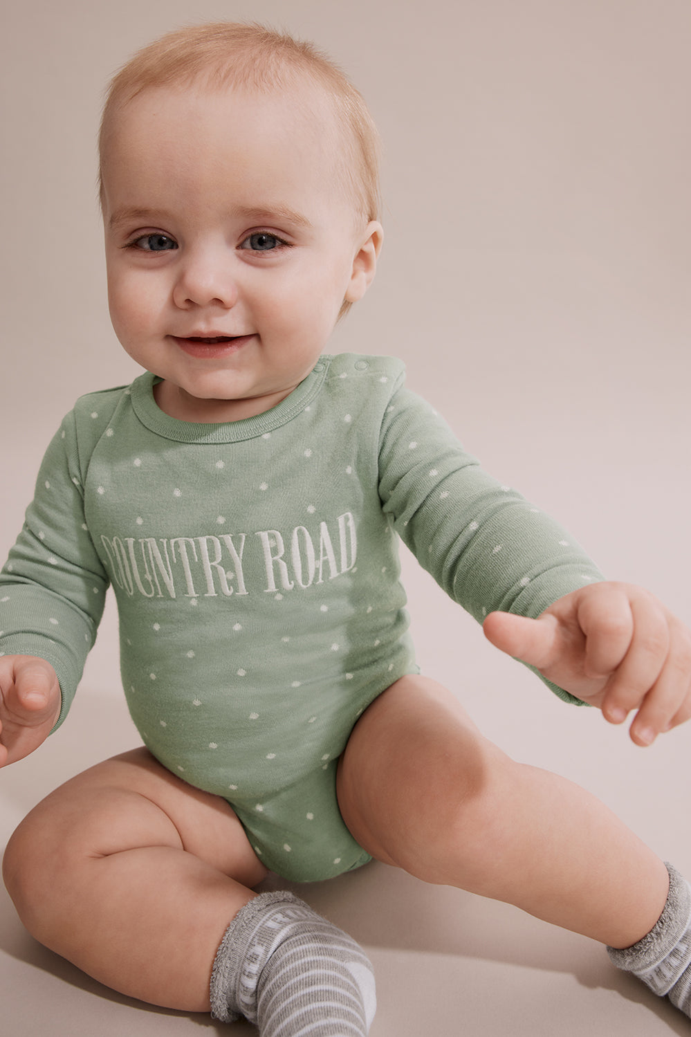 Unisex Cotton Heritage Long Sleeve Bodysuit