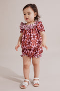 Flower Spliced Shirt