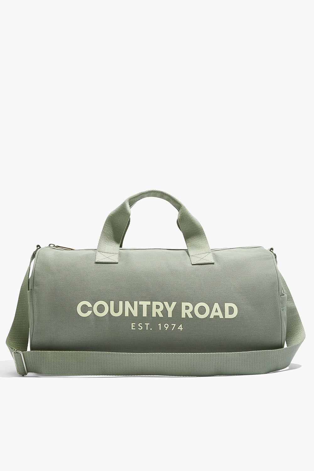 Cotton Modern Logo Duffle