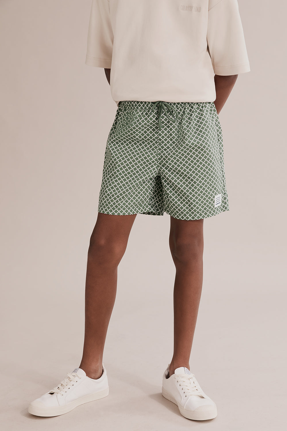 Teen Mini Geo Board Short