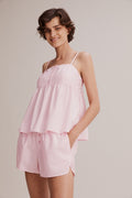 Button Front Lounge Cami