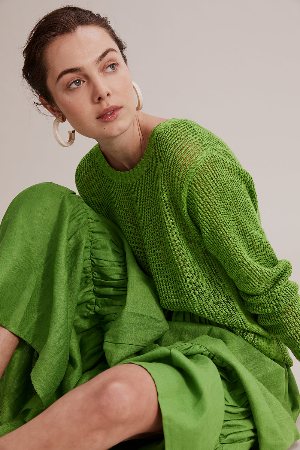 Longline Knit Pullover