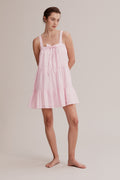 Woven Tie Front Nightie