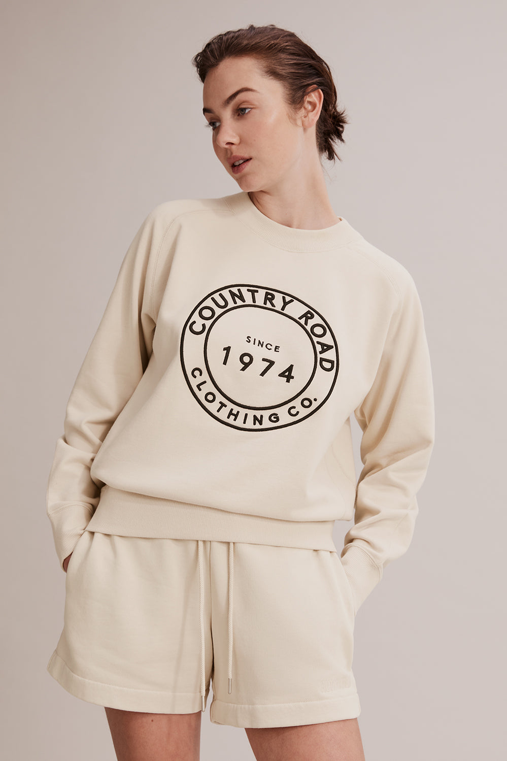 Cotton Casual Logo Sweat