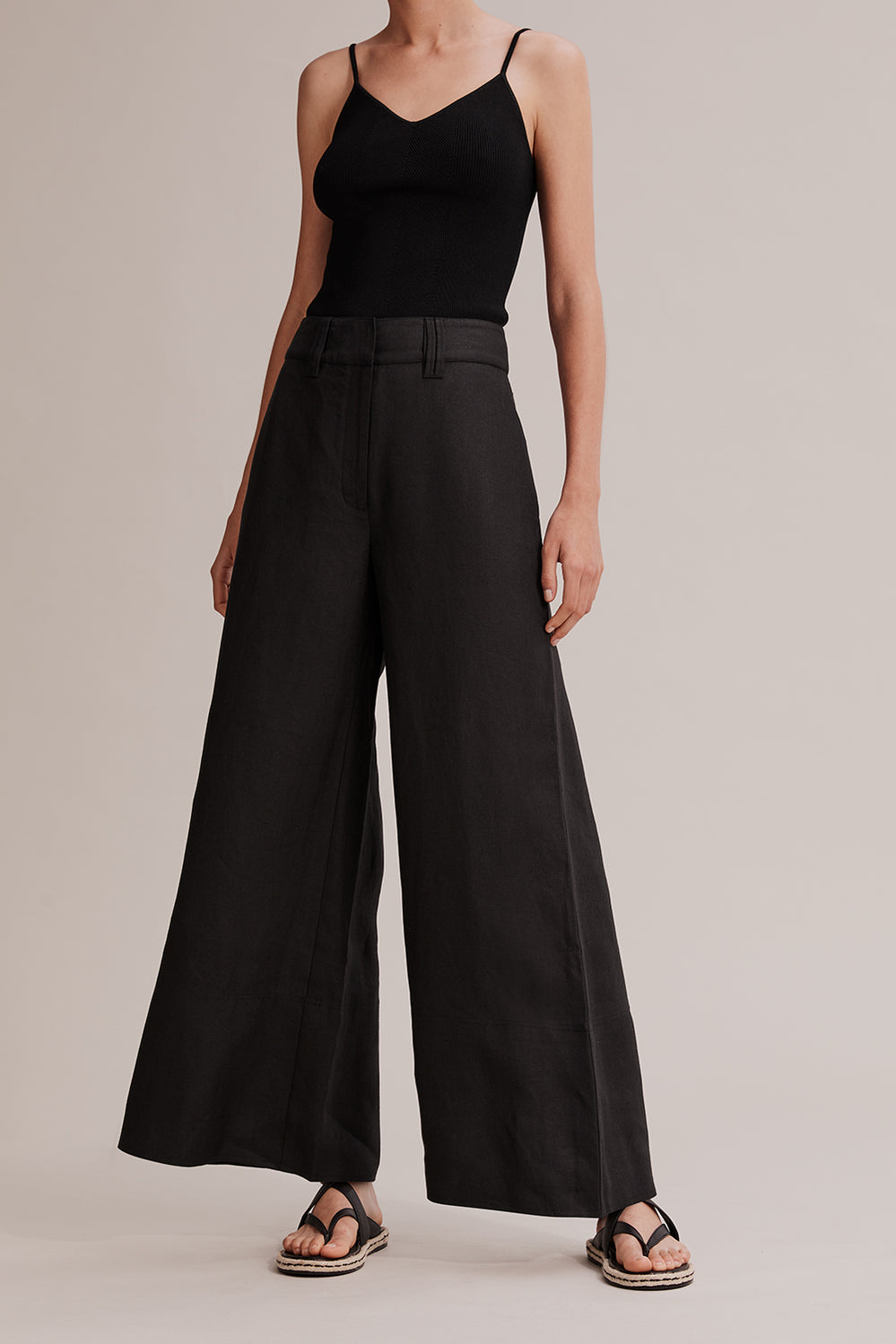 Linen Wide Leg Pant