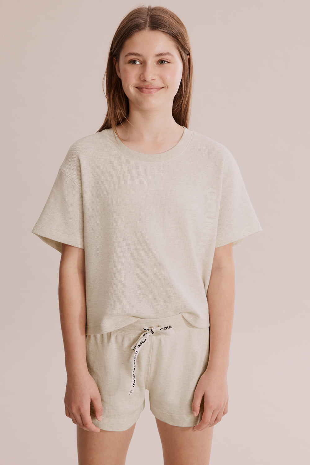 Teen Cotton Waffle Pyjama Set