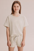Teen Cotton Waffle Pyjama Set