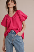 Ruched Front Popover