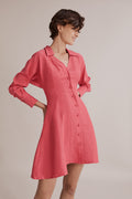 Panelled Detail Mini Dress