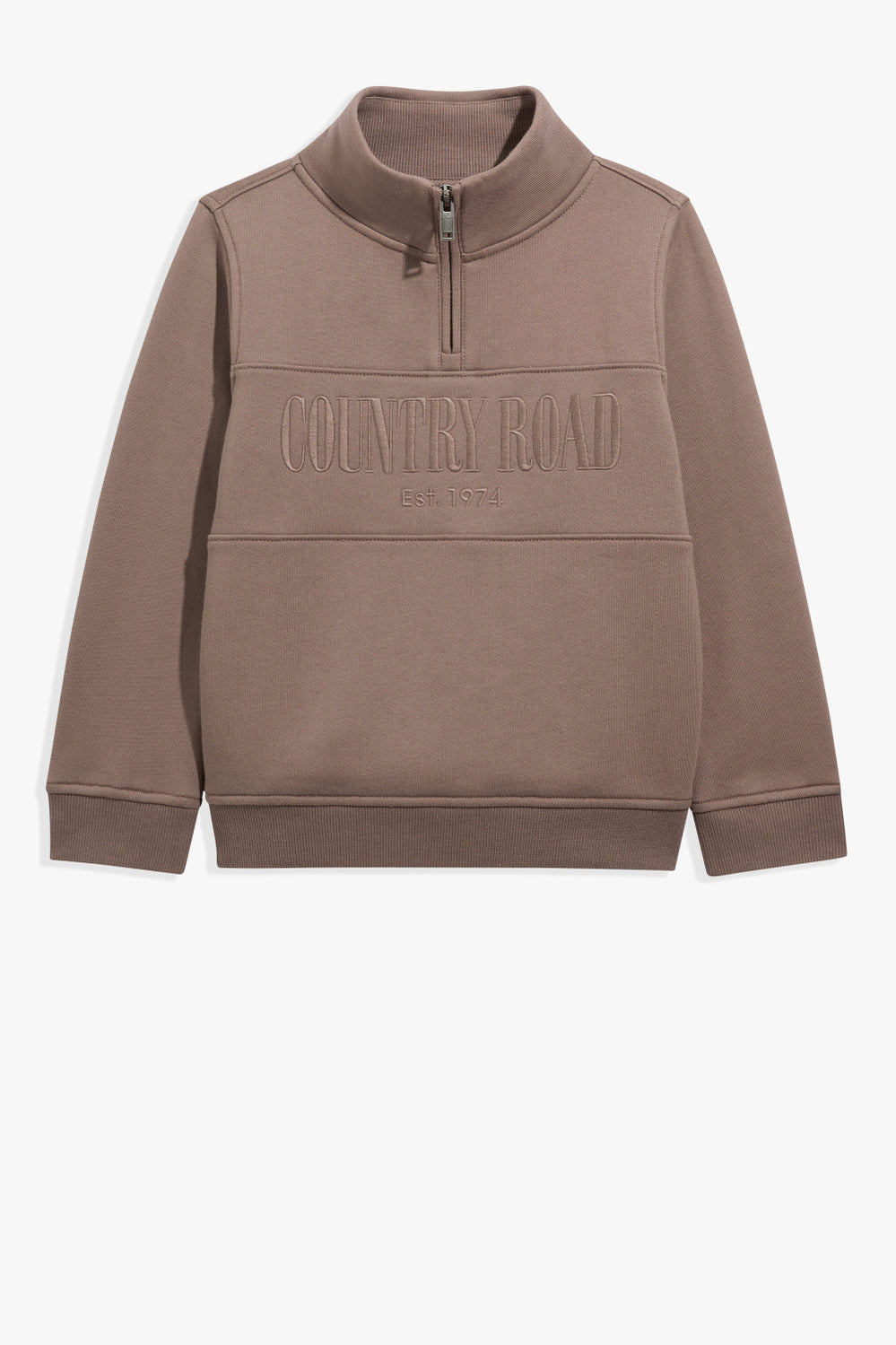 Australian Cotton Heritage Half Zip Sweat
