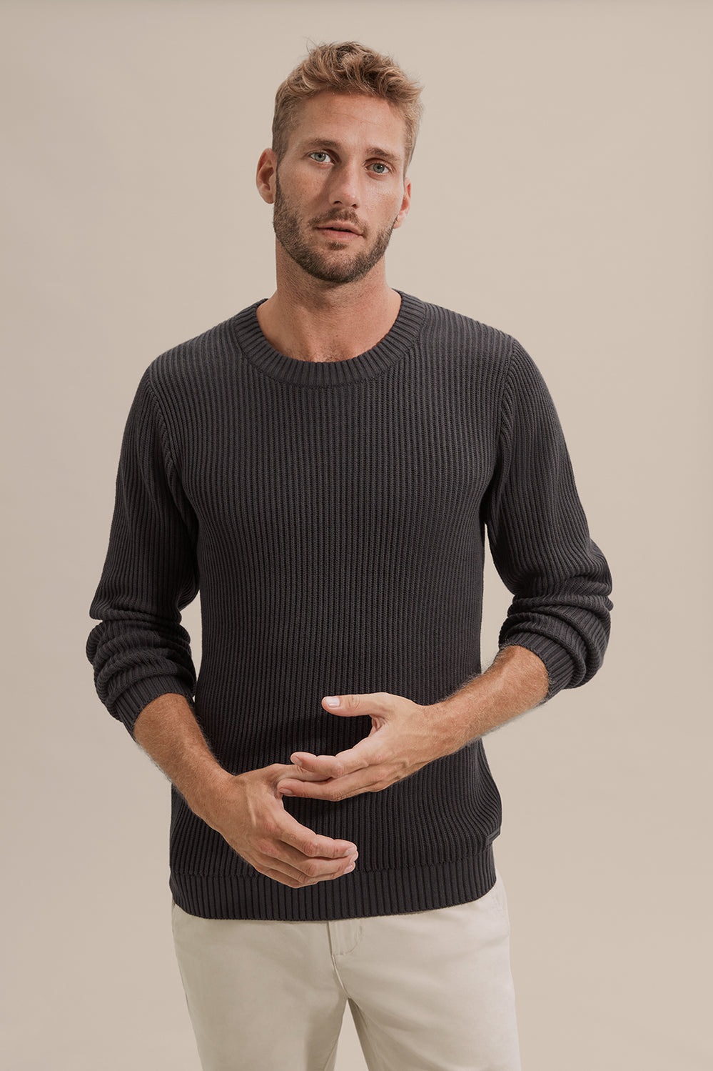 Cotton Fisherman'S Knit