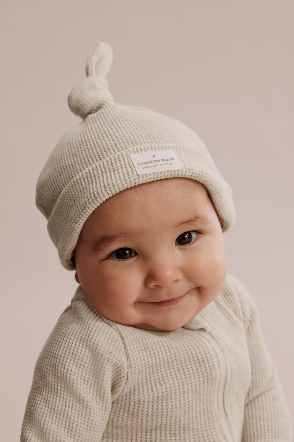 Unisex Cotton Waffle Jumpsuit