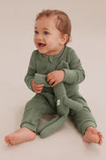 Unisex Cotton Waffle Jumpsuit