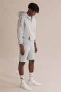 Teen Cotton Half Zip Logo Hooded Sweat
