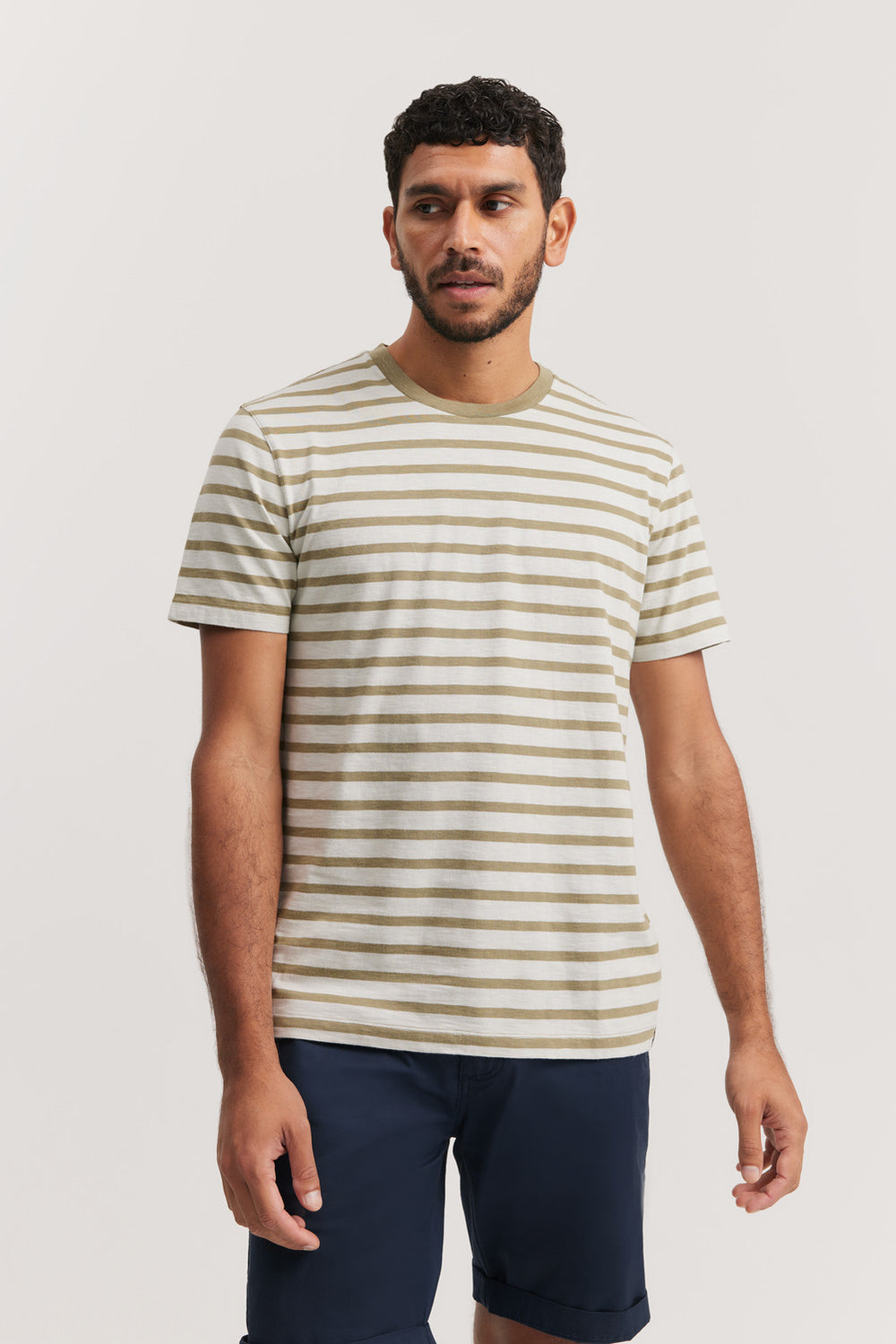 Slub Stripe T-Shirt