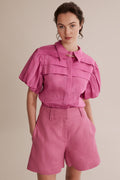 Pleat Detail Blouse