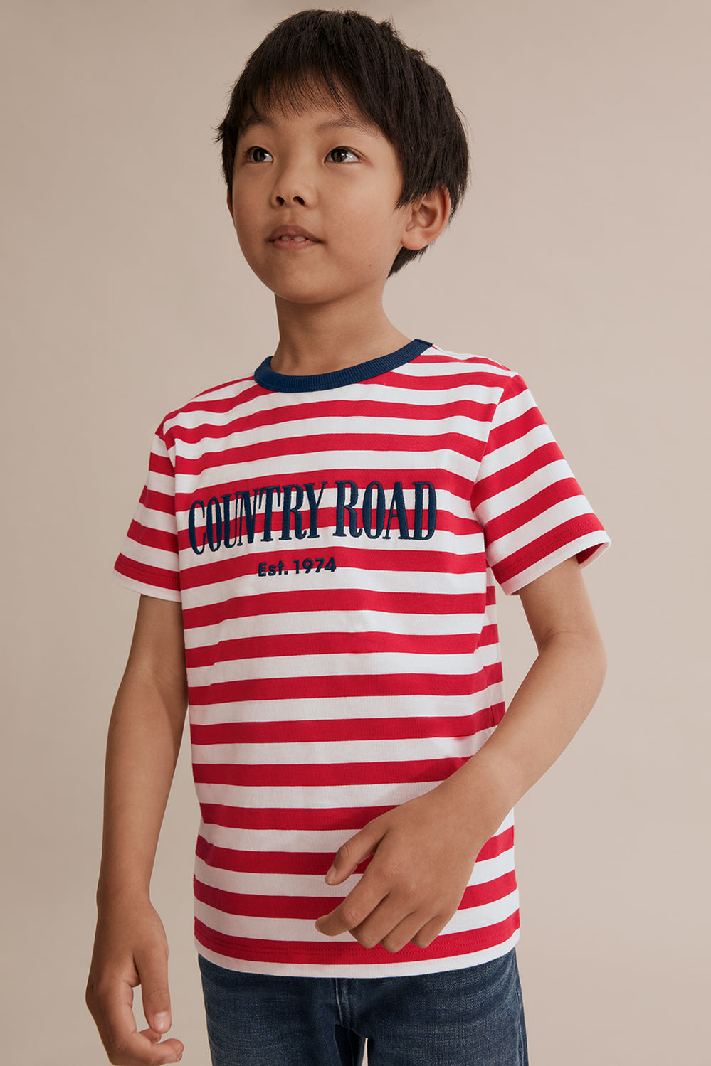 Cotton Heritage Stripe T-Shirt