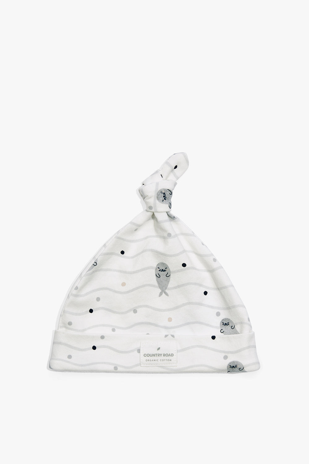 Cotton Unisex Seal Beanie
