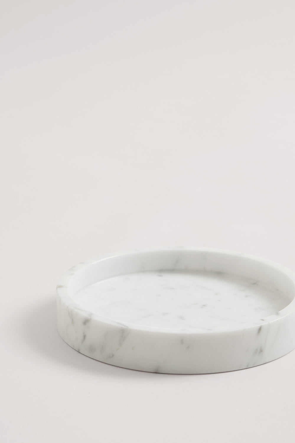 Loft Marble Round Tray