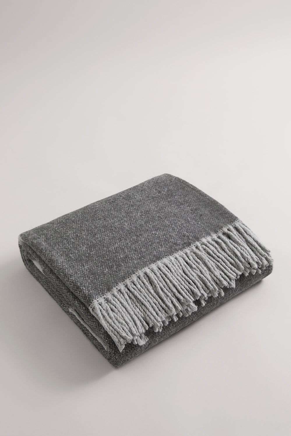 Modern Logo Cotton Throw