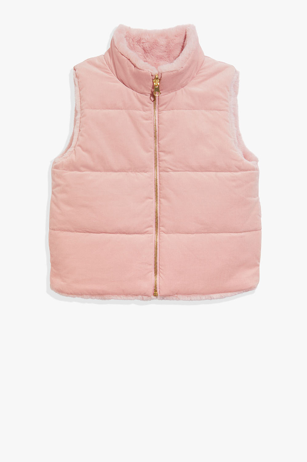 Reversible Faux Fur Vest