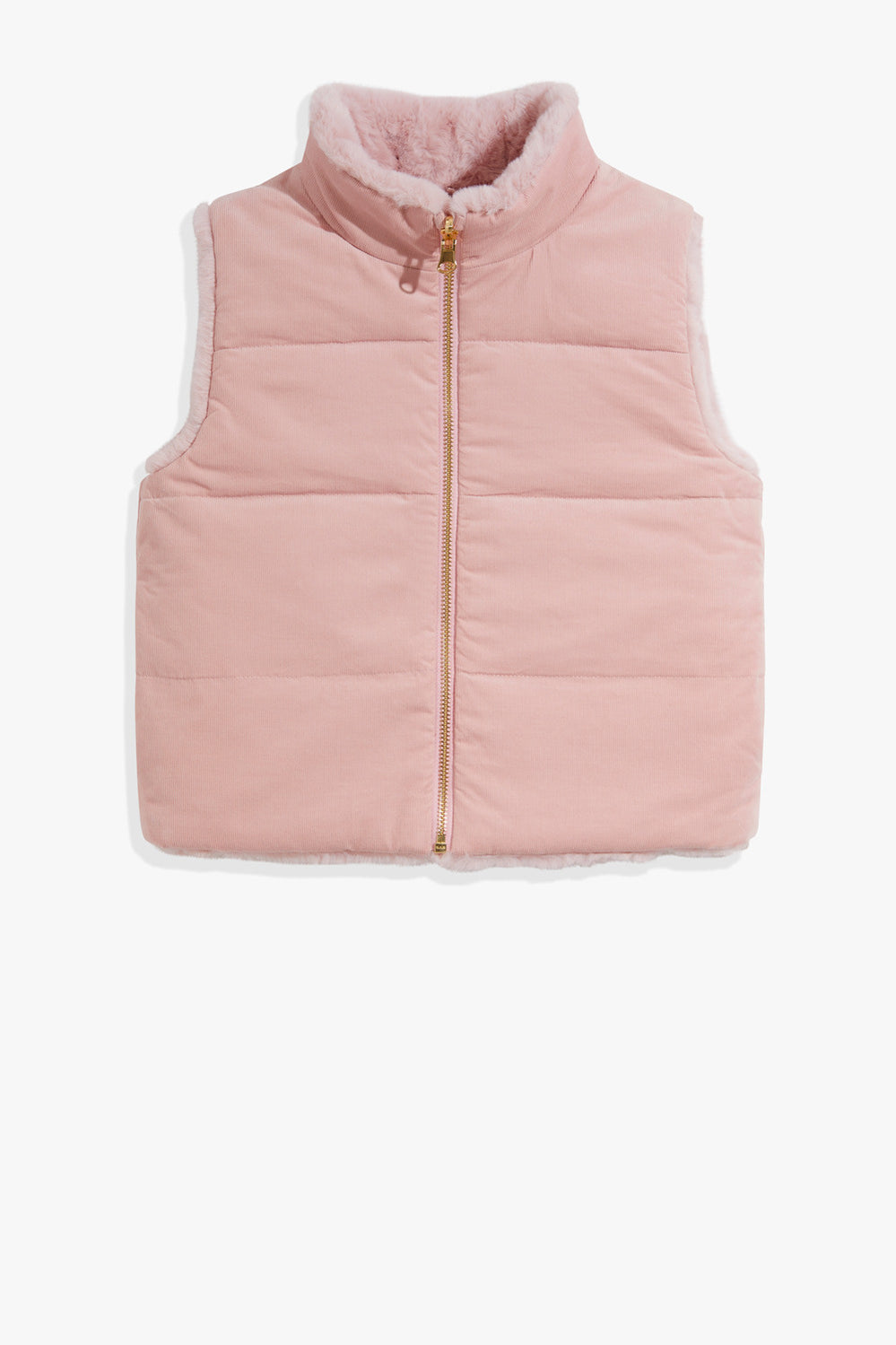 Reversible Faux Fur Vest