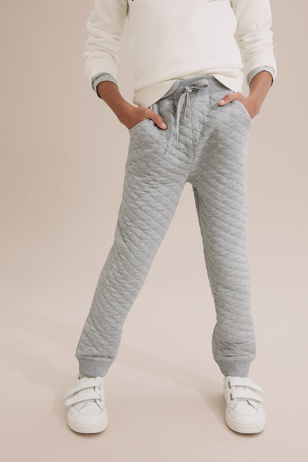 Cotton Quilted Sweat Pant