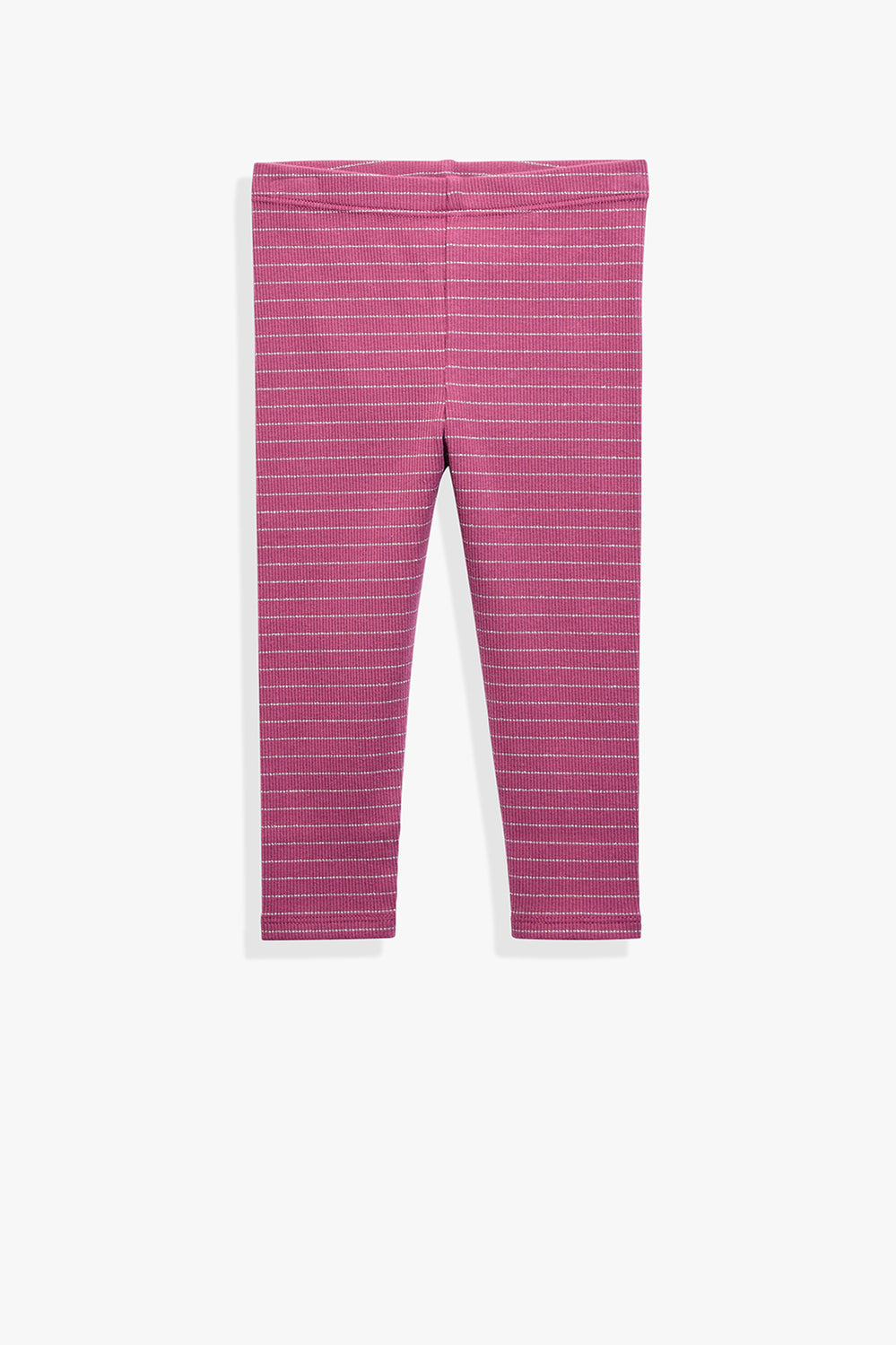 Cotton Rib Stripe Legging