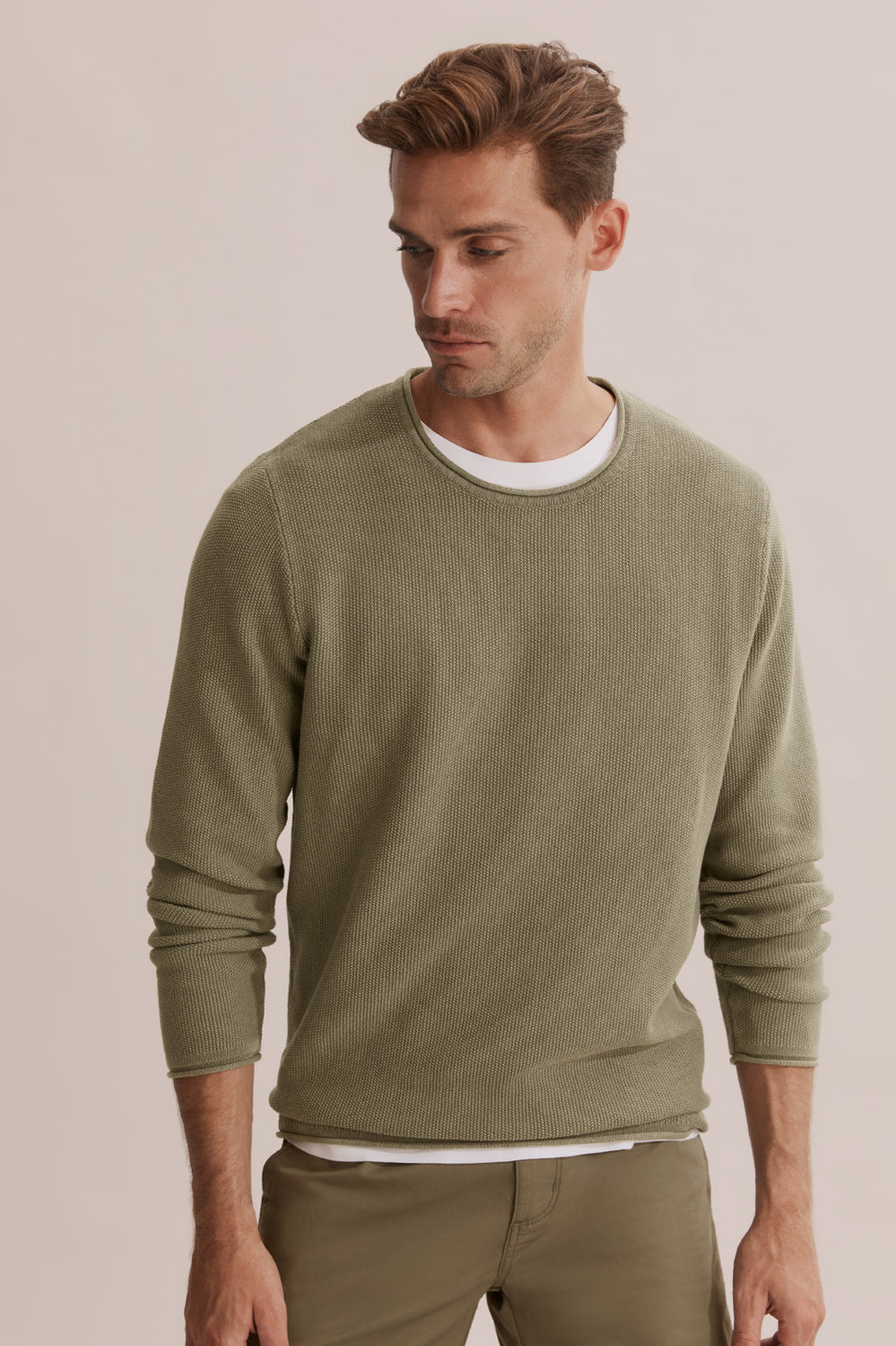 Cotton Vintage Knit Pullover