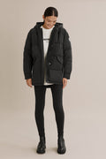 Teen Polyester Logo Puffer