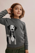 Dog Intarsia Knit