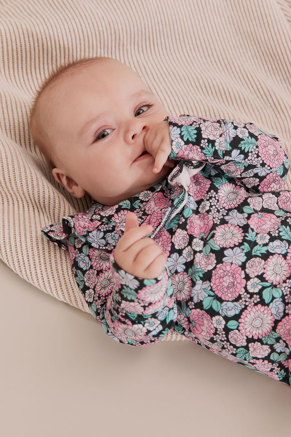Cotton Floral Jumpsuit