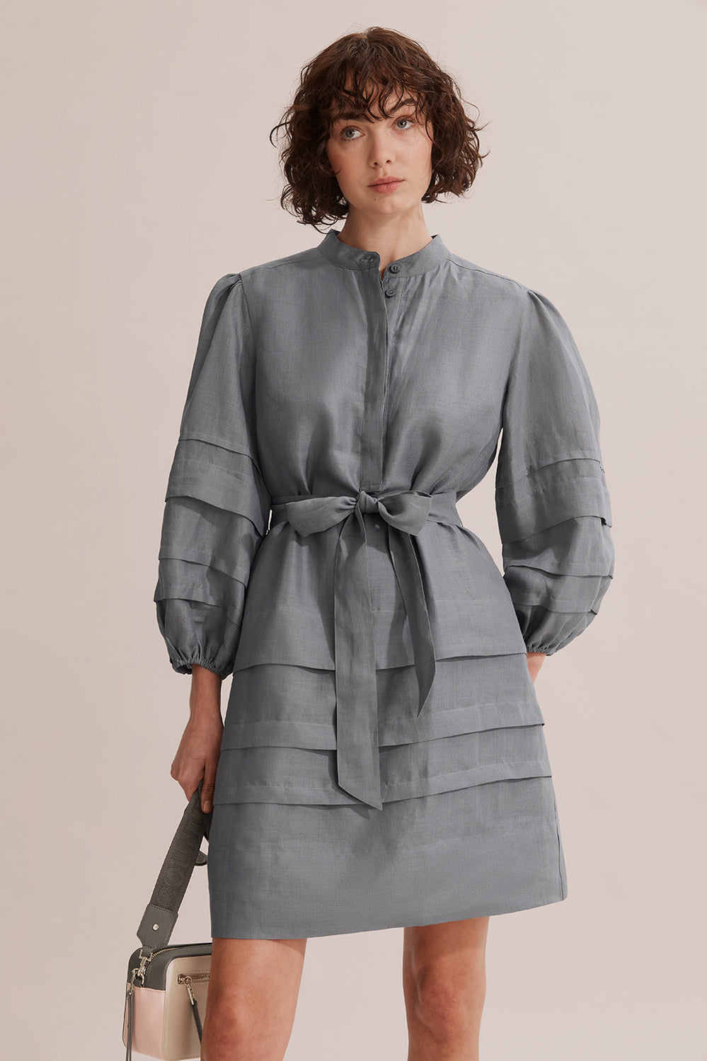 Panelled Mini Dress