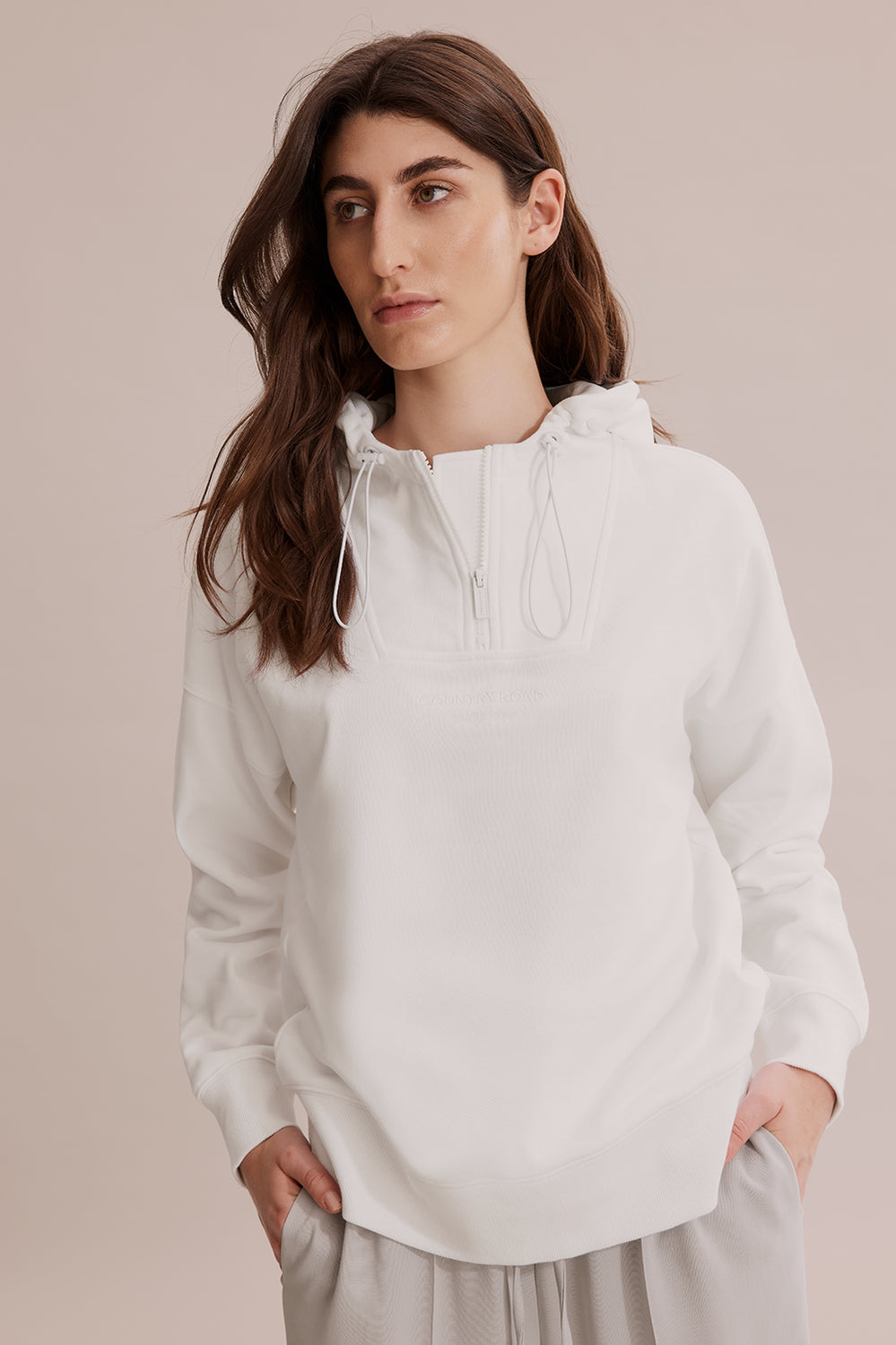 Cotton Hooded Sweat