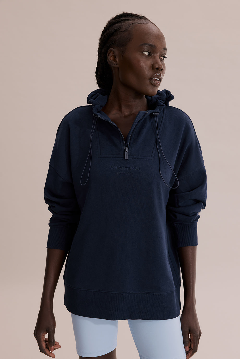 Cotton Hooded Sweat