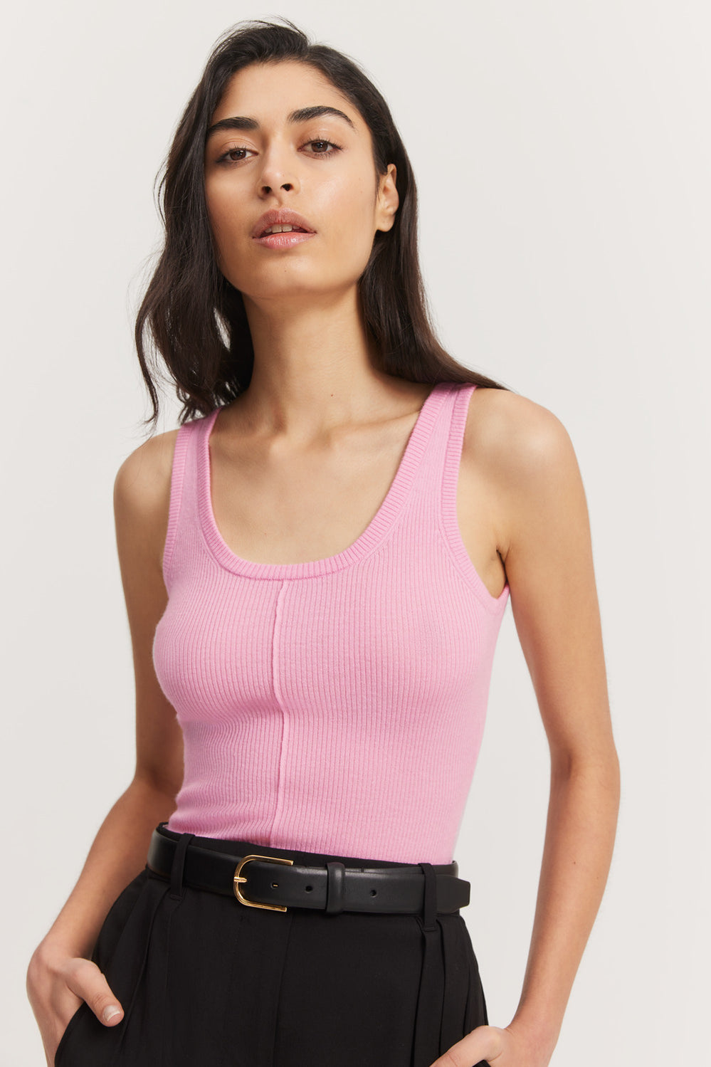 Merino Wool Silk Tank
