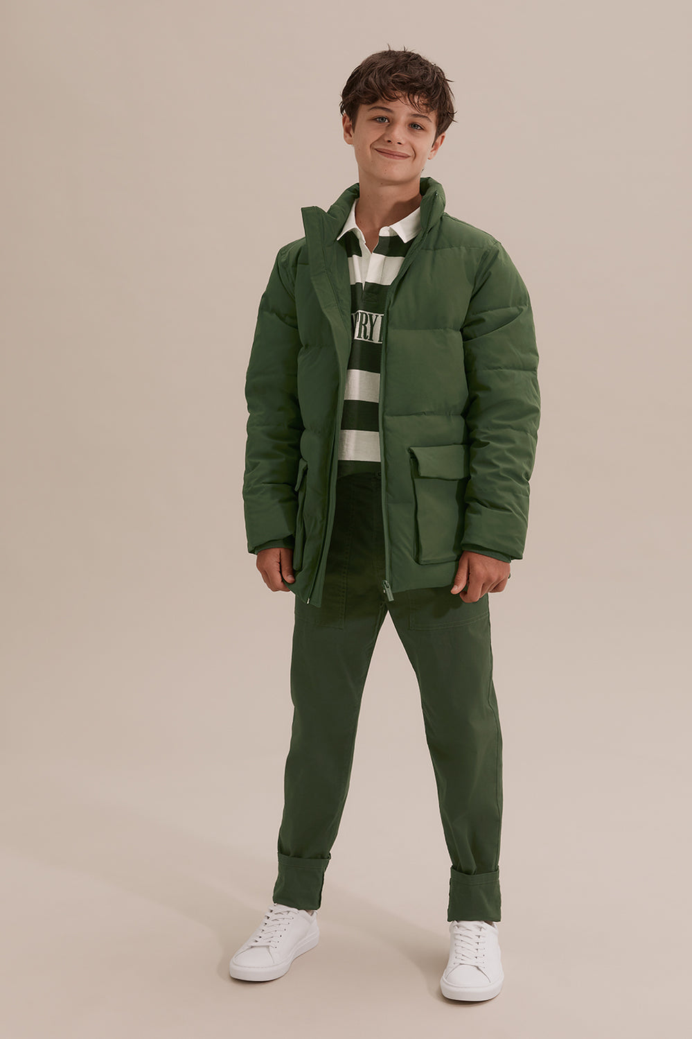 Teen Nylon Puffer Jacket