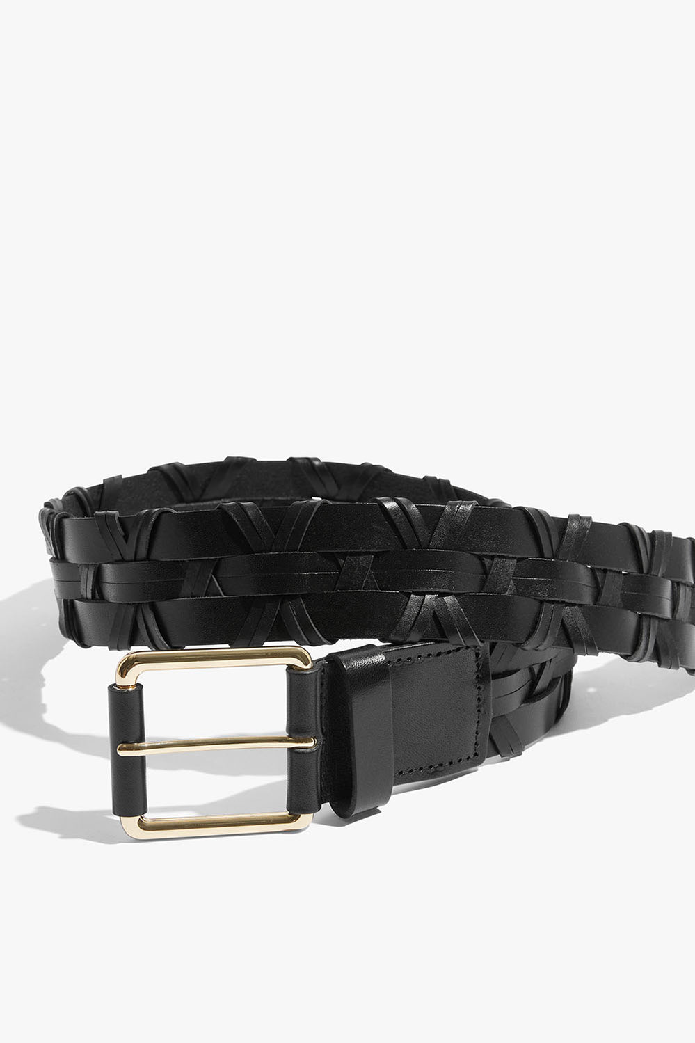 Wide Plait Belt
