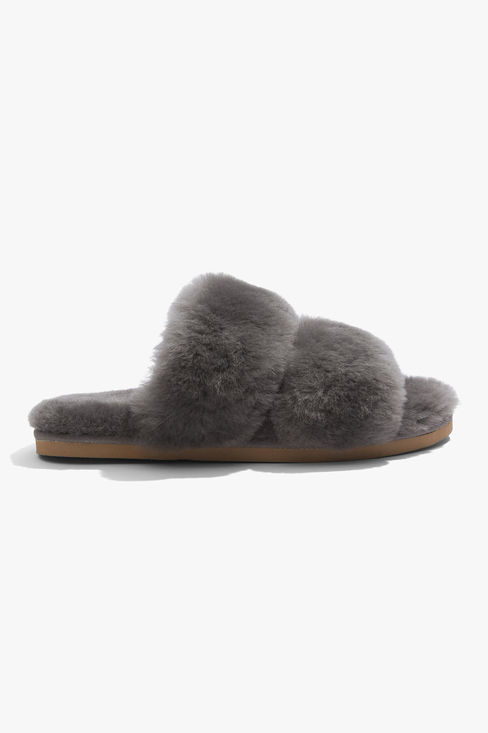 Shearling Double Slide