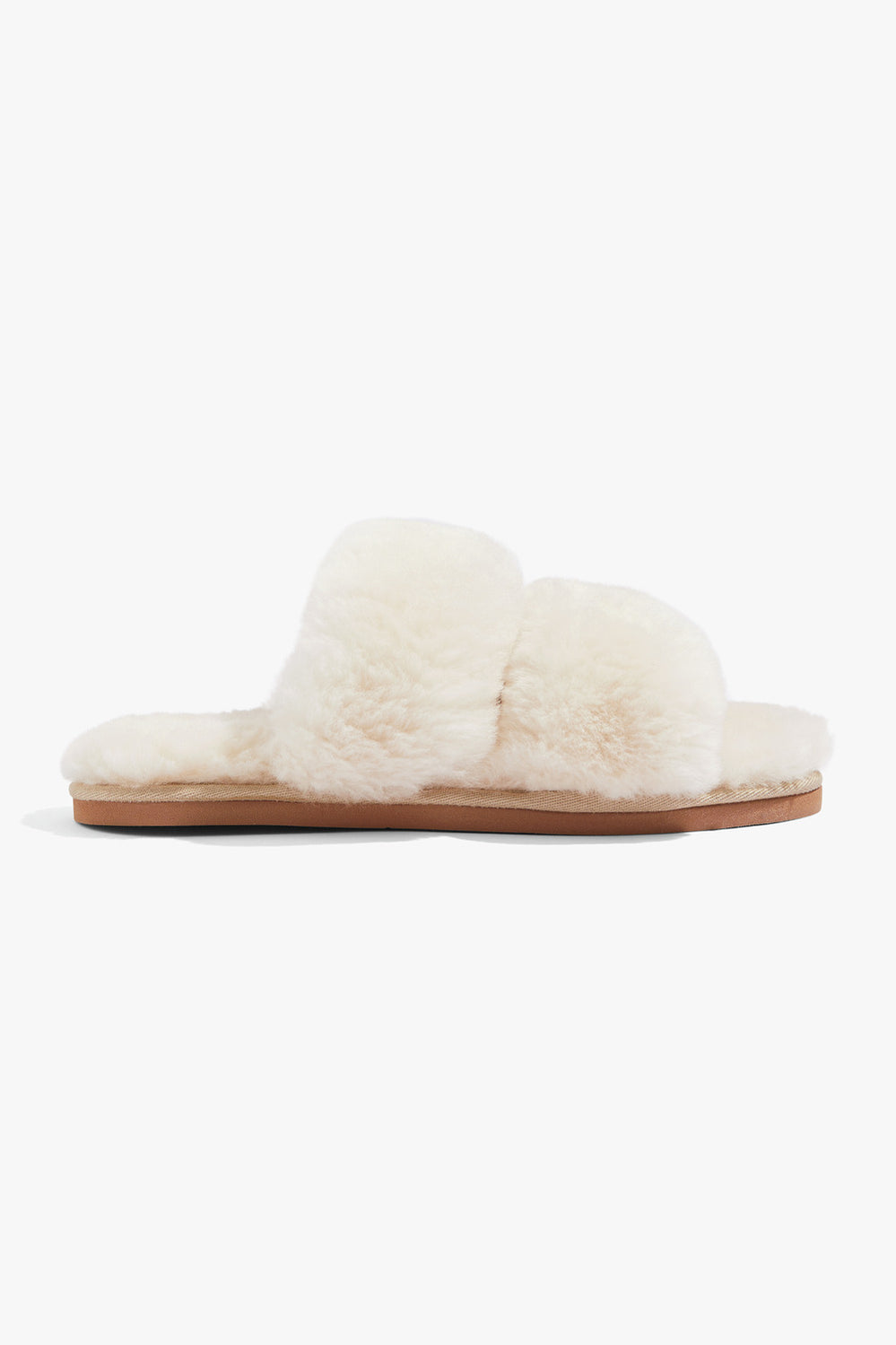 Shearling Double Slide