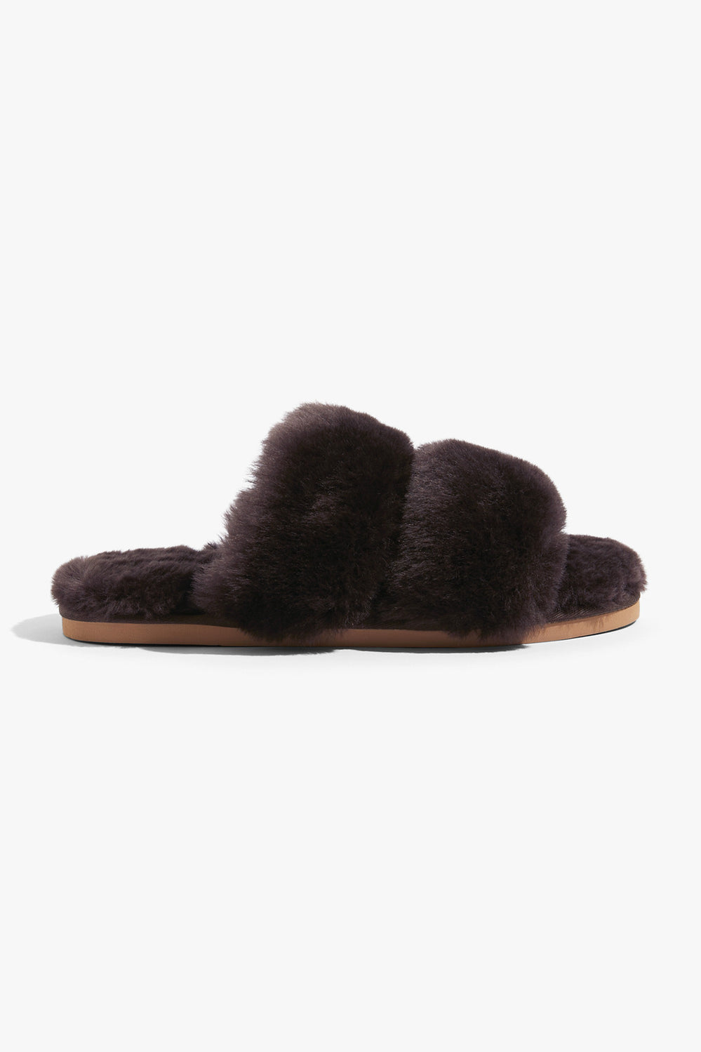 Shearling Double Slide