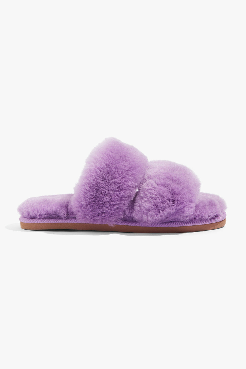 Shearling Double Slide