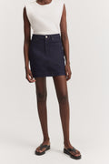 Australian Cotton Denim Mini Skirt