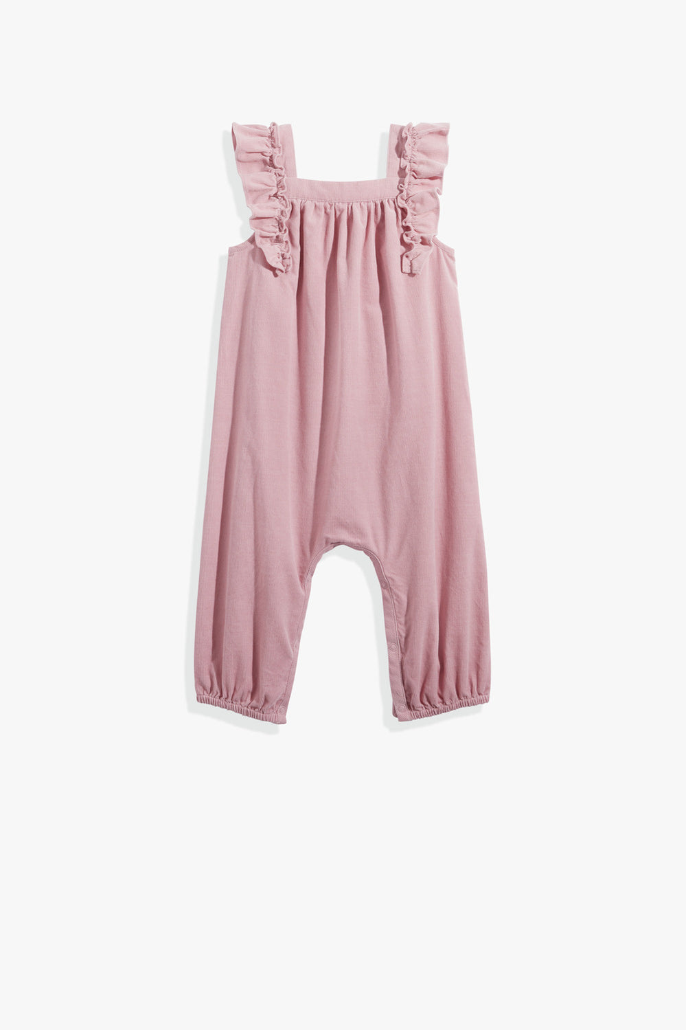 Corduroy Frill Jumpsuit