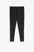 Cotton Frill Trim Pant