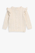Cable Frill Knit