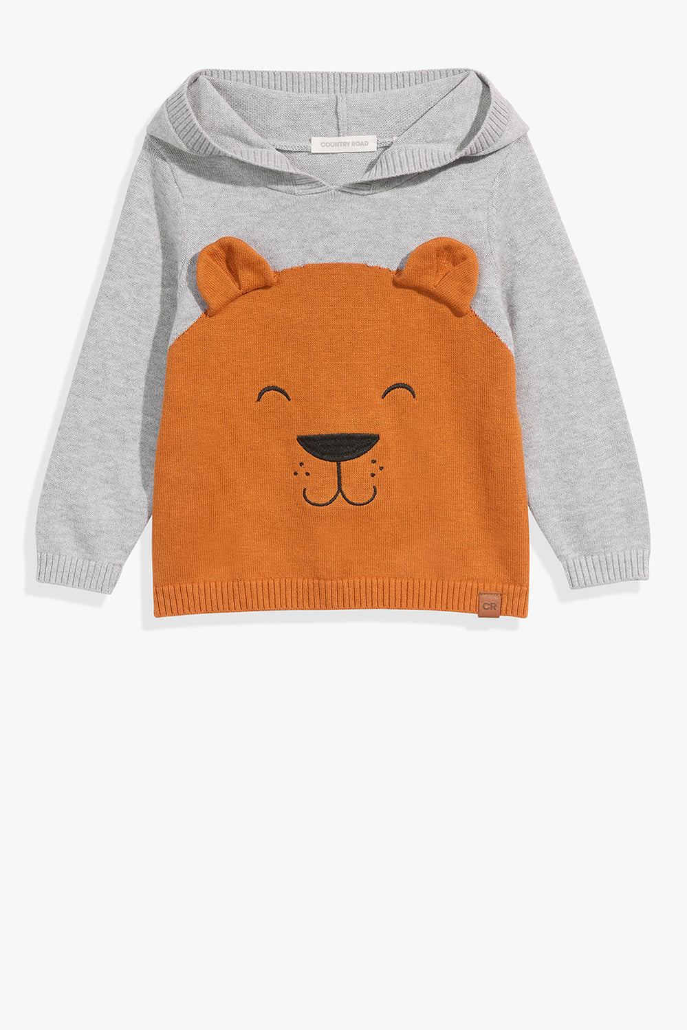 Bear Hooded Knit